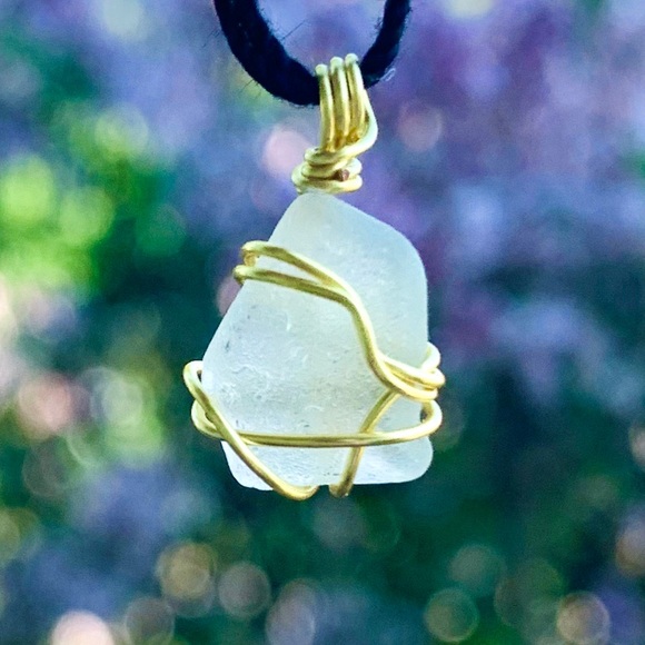 Jewelry - Beach Made Seaglass Choker Necklace